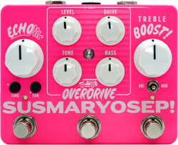 Overdrive/distortion/fuzz effektpedal Mythos pedals SusMaryOsep! V2 Overdrive