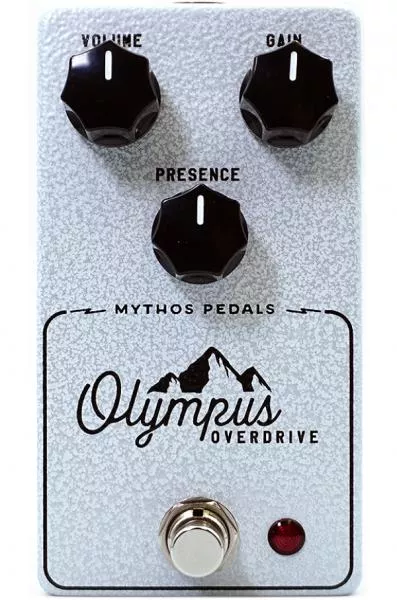 Overdrive/distortion/fuzz effektpedal Mythos pedals Olympus Overdrive