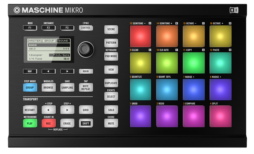 Native Instruments Maschine Mikro Mk2 Black - Midi Controller - Variation 2