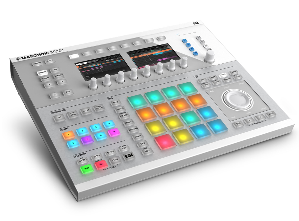 Native Instruments Maschine Studio Blanc - Midi Controller - Variation 2