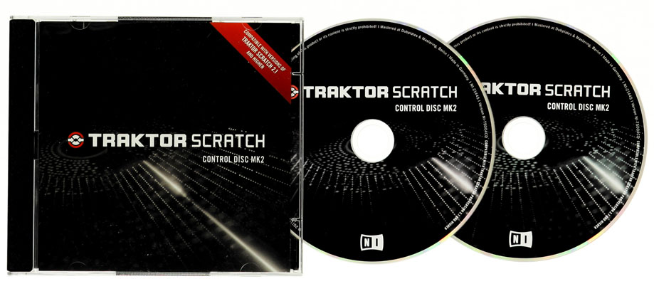 Native Instruments Traktor Scratch Cd Noir Mk2 (la Paire) - Timecode Vinyl - Variation 1