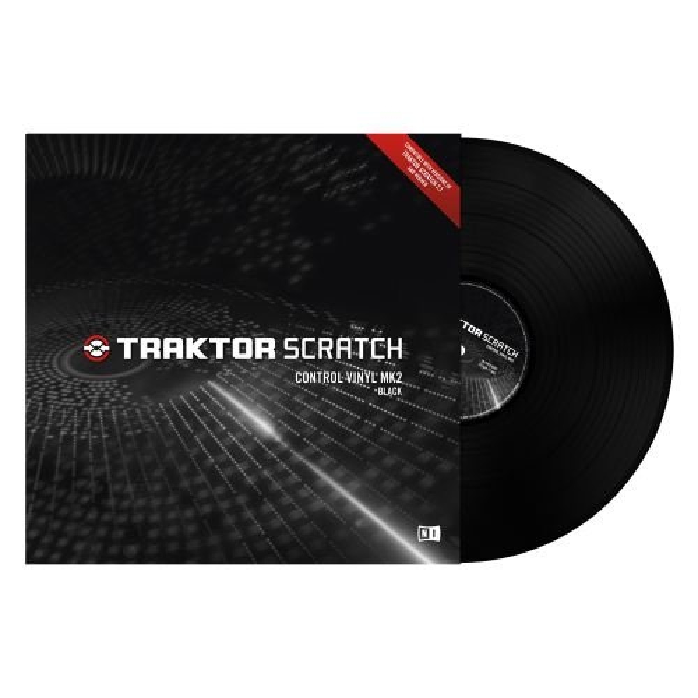 Native Instruments Traktor Scratch Vinyl Noir Mk2 - Timecode Vinyl - Variation 1