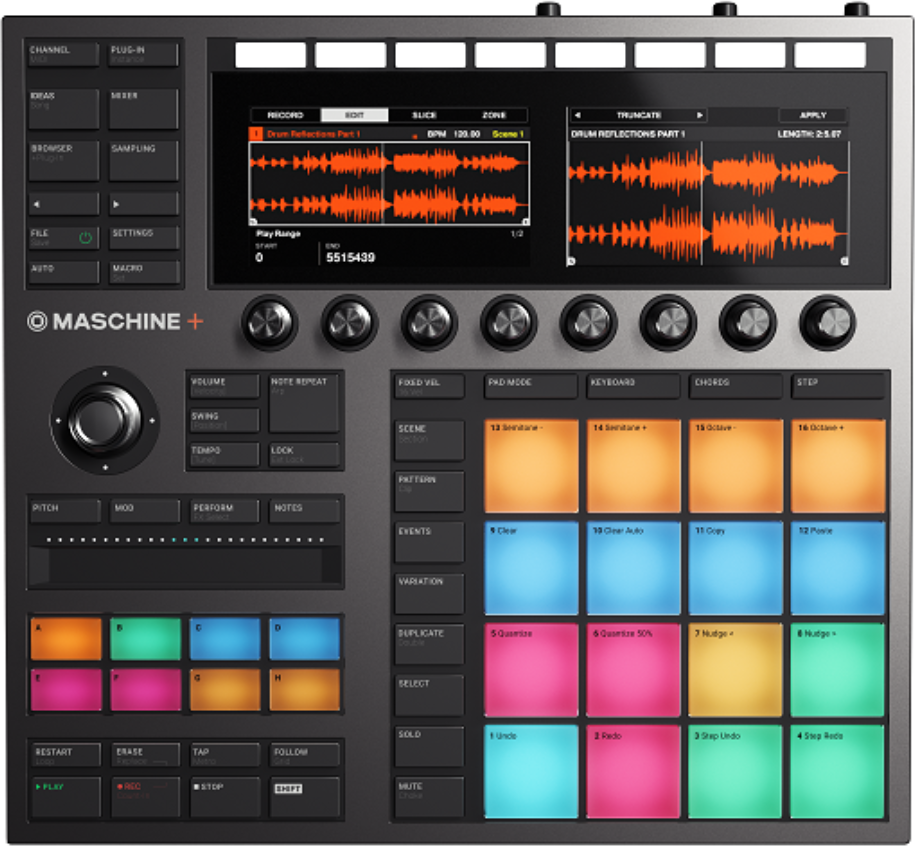 Native Instruments Maschine + - Sampler - Main picture