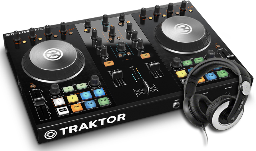 Native Instruments Traktor Kontrol S2 Mk2 + Sennheiser Hd 205 Ii - DJ Sets - Main picture