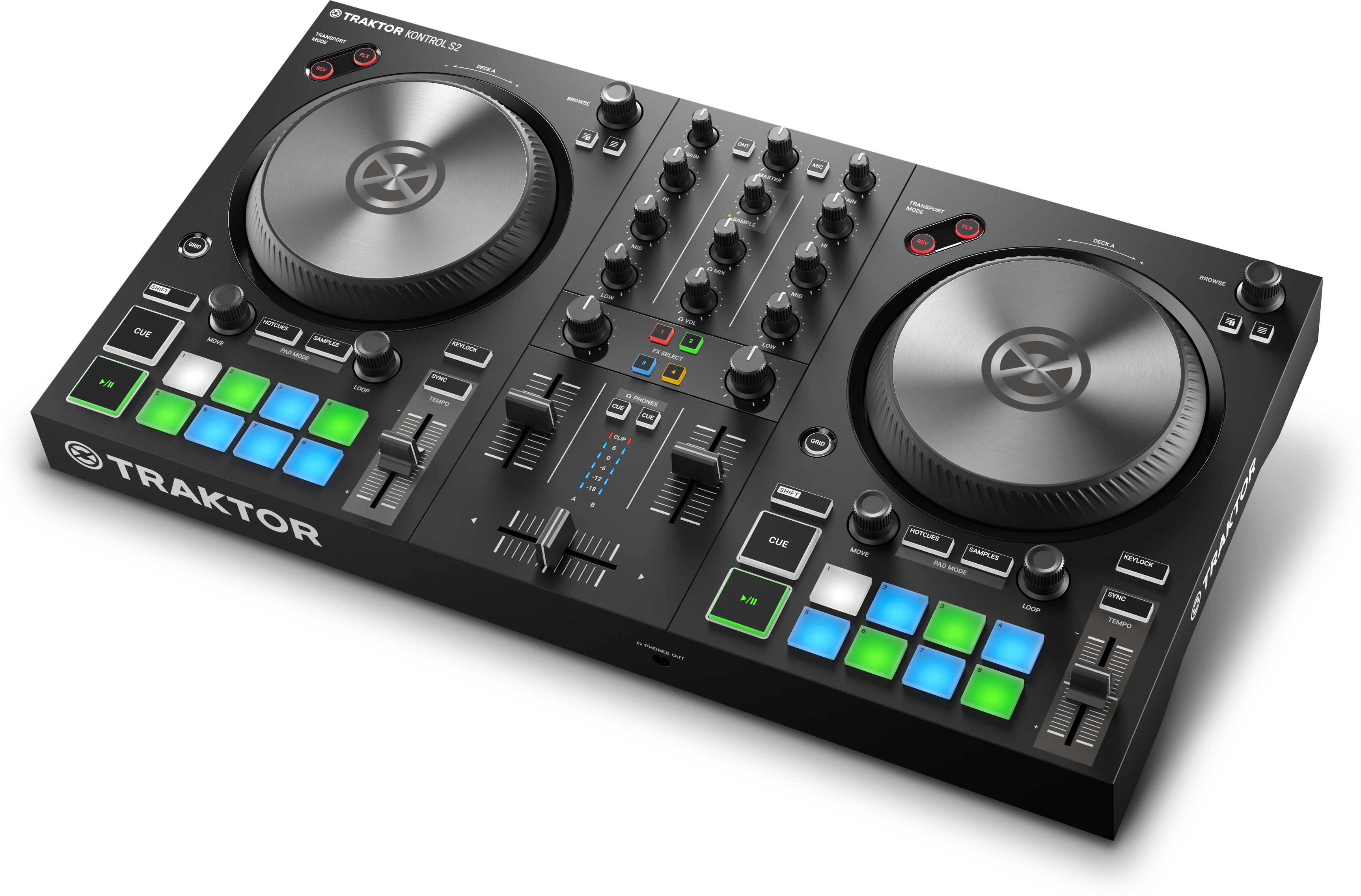 Native Instruments Traktor Kontrol S2 Mk3 - USB DJ-Controller - Main picture