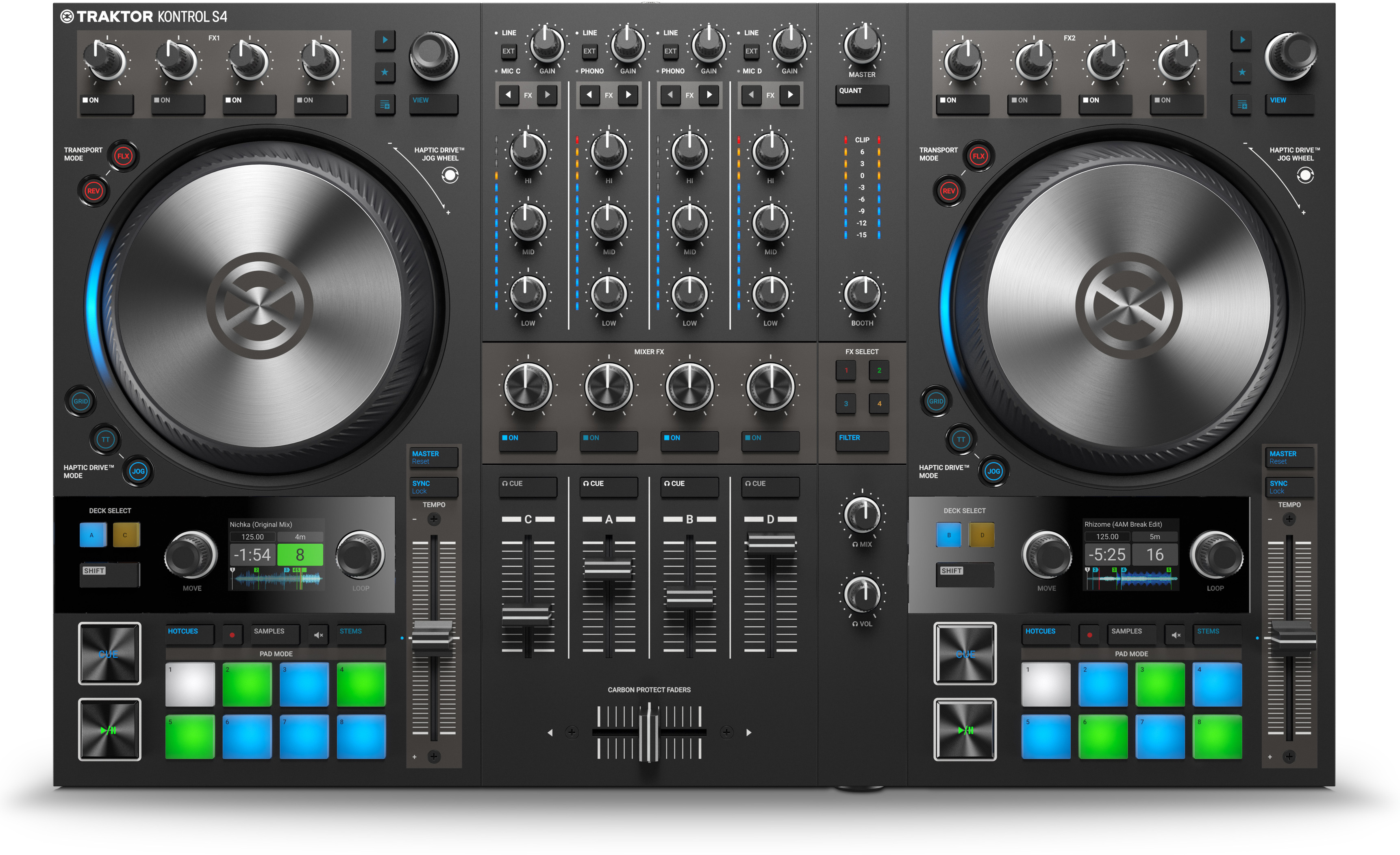 Native Instruments Traktor Kontrol S4 Mk3 - USB DJ-Controller - Main picture