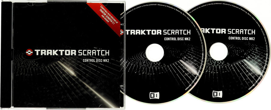 Native Instruments Traktor Scratch Cd Noir Mk2 (la Paire) - Timecode Vinyl - Main picture