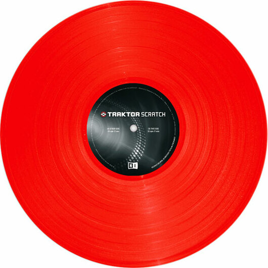 Native Instruments Traktor Scratch Vinyl Rouge Mkii - Timecode Vinyl - Main picture