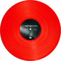 Timecode vinyl Native instruments Traktor Scratch Vinyl Red MKII