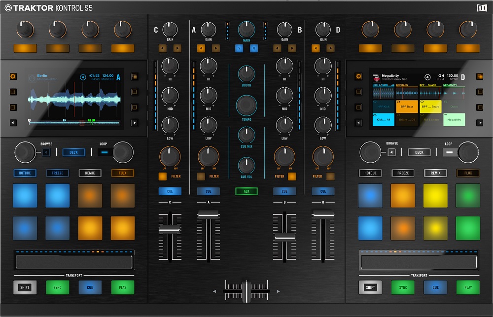 Native Instruments Traktor Kontrol S5 - Compatible Stems - USB DJ-Controller - Variation 1