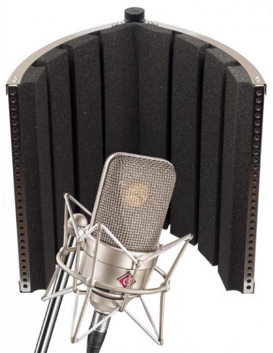 Mikrofon set mit ständer Neumann TLM 49 + X-Screen