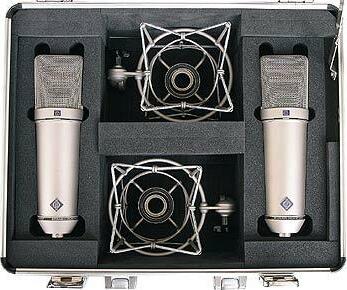Neumann U87ai Stereo Avec Suspension Et Valise - Kabelgebundenes Mikrofon Set - Main picture