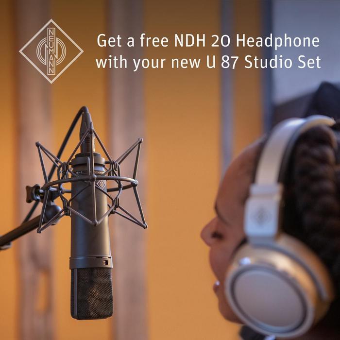 Neumann U87 Ai MT Studio Set - Nickel