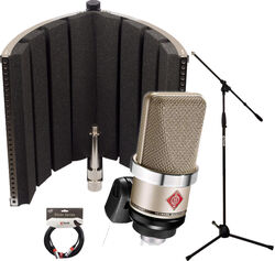Mikrofon set mit ständer Neumann TLM 102 + X-TONE X-Screen + Stand + Xlr Xlr 6M