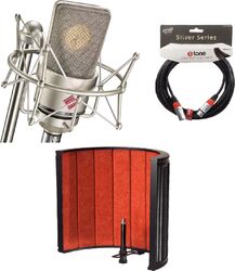 Mikrofon set mit ständer Neumann TLM 103 Studio Set + X-TONE X-Screen Pro + X-TONE X2001-6M - Xlr Xlr 6M