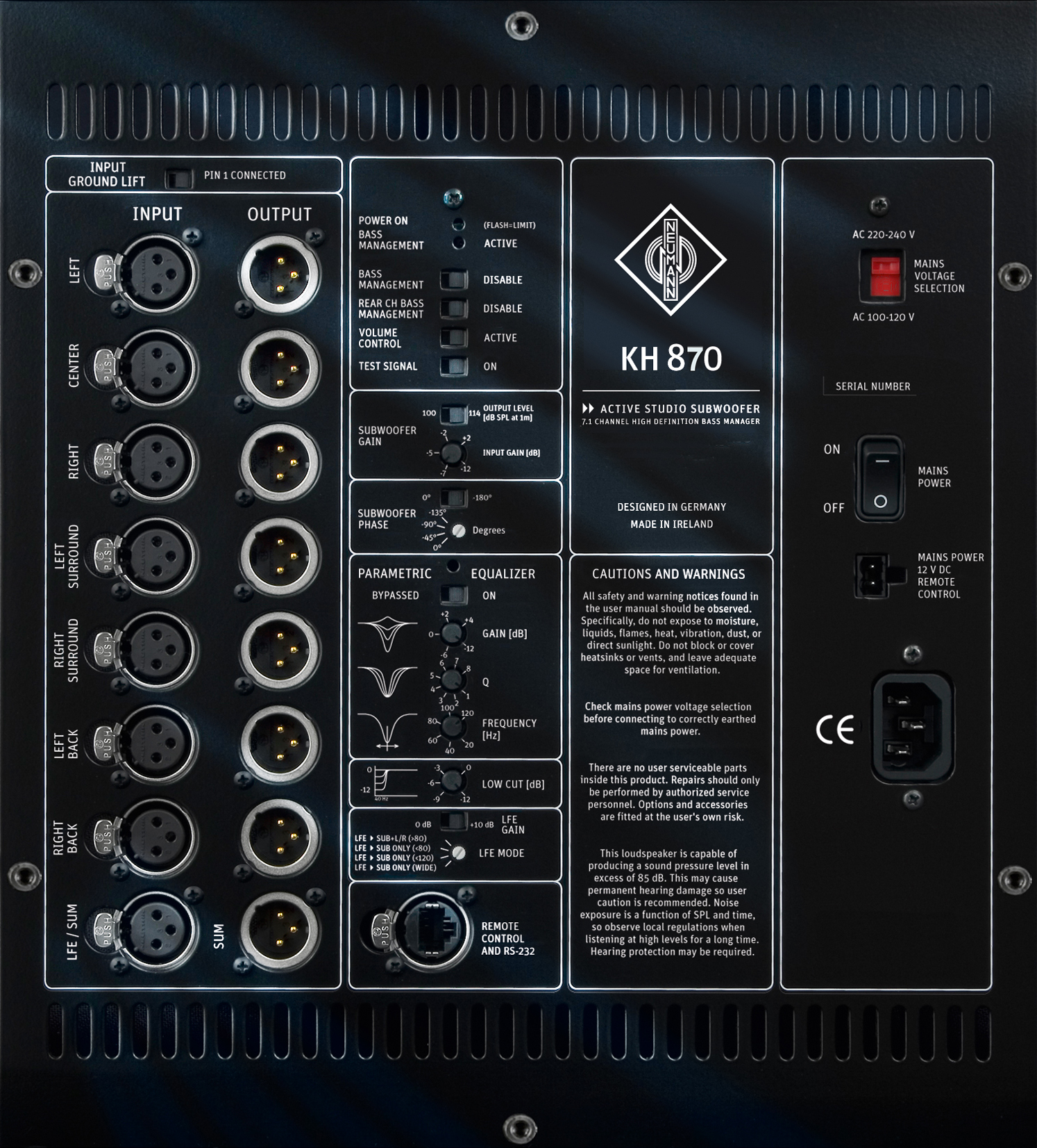 Neumann Kh 870 Caisson De Graves Actif - Subwoofer - Variation 1