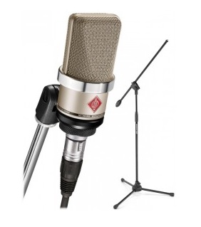 Mikrofon set mit ständer Neumann TLM102 + Pied perche + Câble XLR 6m