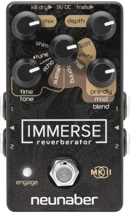 Neunaber Technology Immerse Reverberator Mk Ii - Reverb/Delay/Echo Effektpedal - Main picture