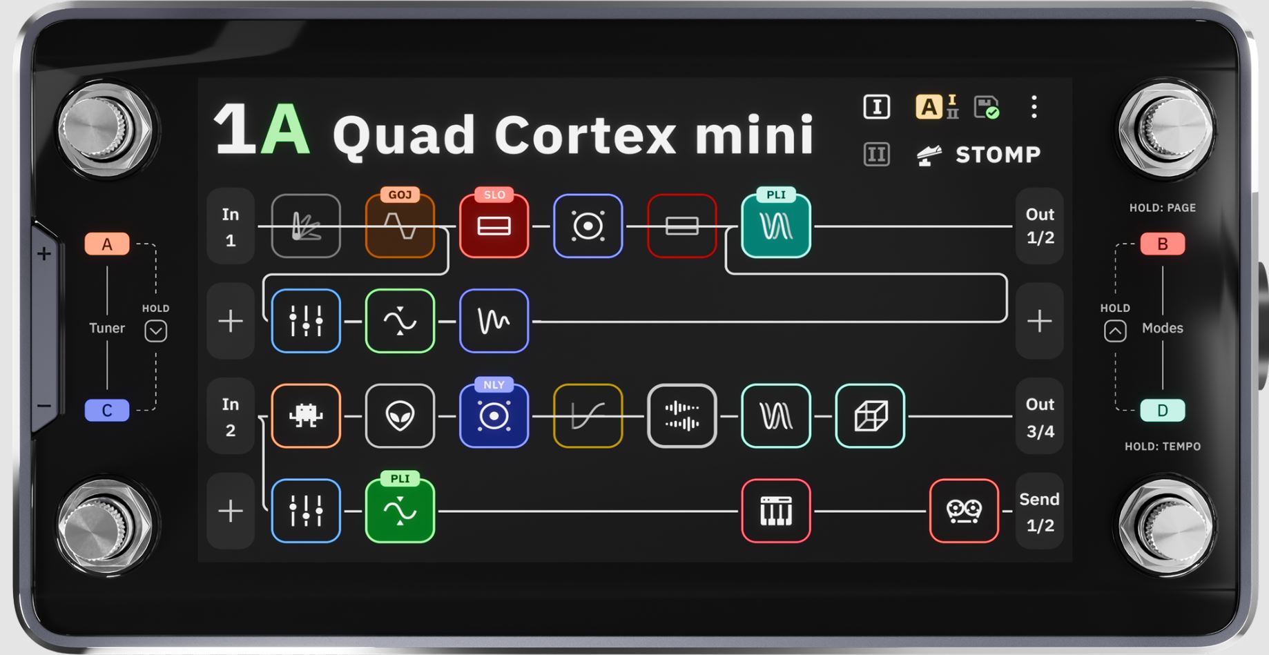 Neural Dsp Quad Cortex Mini - Multieffektpedal - Variation 1