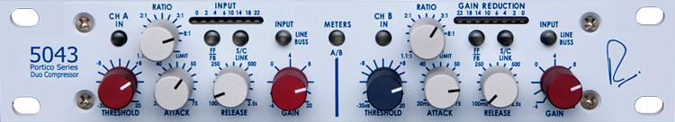 Rupert Neve Design Portico 5043 - Kompressor/Limiter Gate - Variation 1