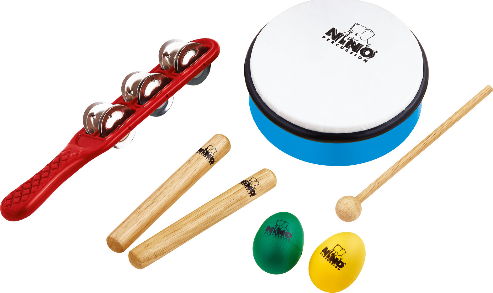 Nino Percussion Ninoset 3 - Perkussion Set für Kinder - Main picture