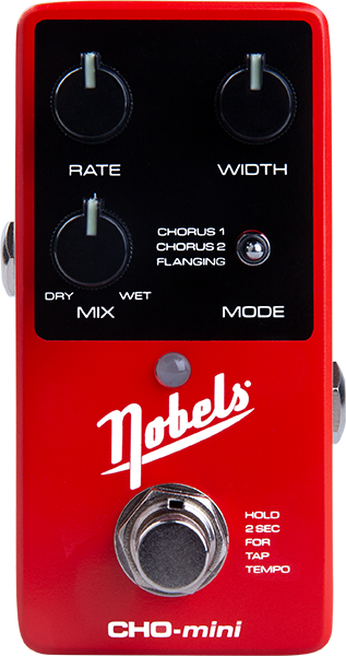 Nobels Cho-mini - Modulation/Chorus/Flanger/Phaser & Tremolo Effektpedal - Main picture