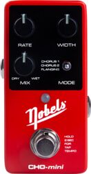 Modulation/chorus/flanger/phaser & tremolo effektpedal Nobels                         Cho-Mini