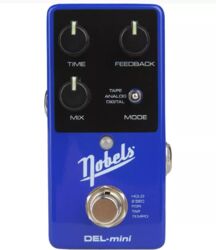 Reverb/delay/echo effektpedal Nobels                         DEL-mini
