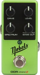 Overdrive/distortion/fuzz effektpedal Nobels                         ODR-Mini2