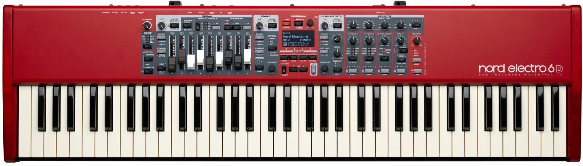 Nord Electro 6d 73 - Rouge - Stagepiano - Main picture