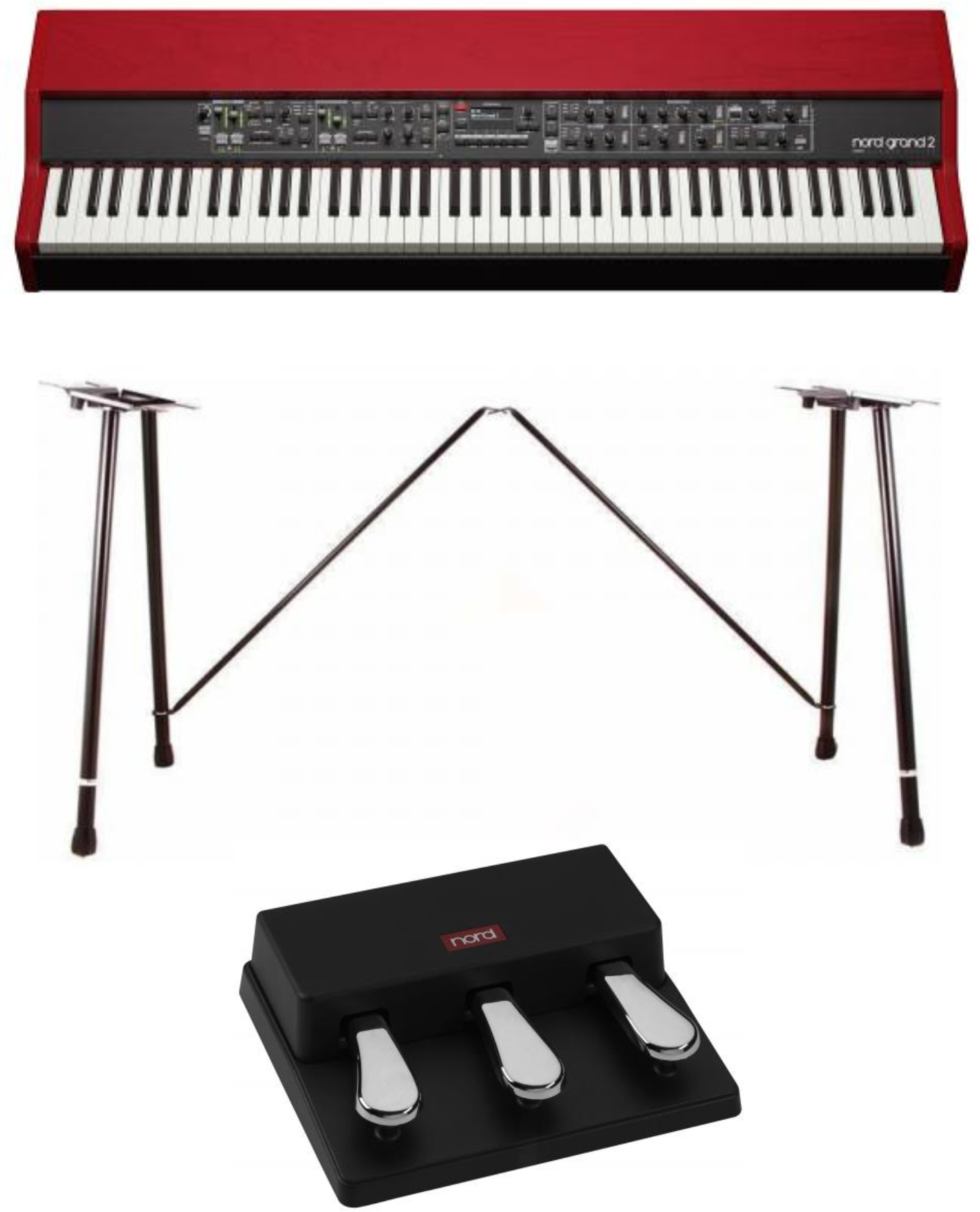 Nord Grand 2  + Triple Pedal 2 + Sup Pour Nord - Stagepiano - Main picture