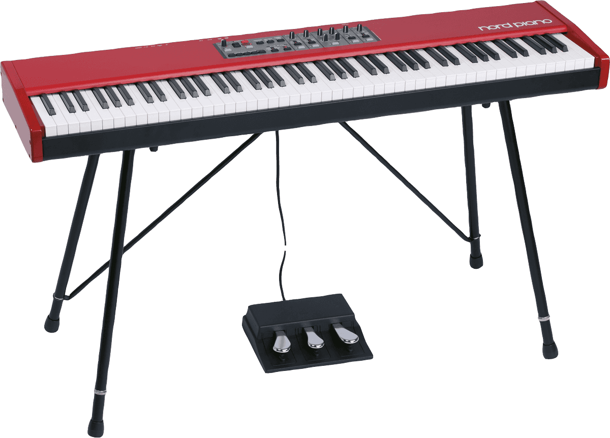 Nord Stage 4 73  + Sup Pour Nord - Rouge - Klaviere set - Main picture
