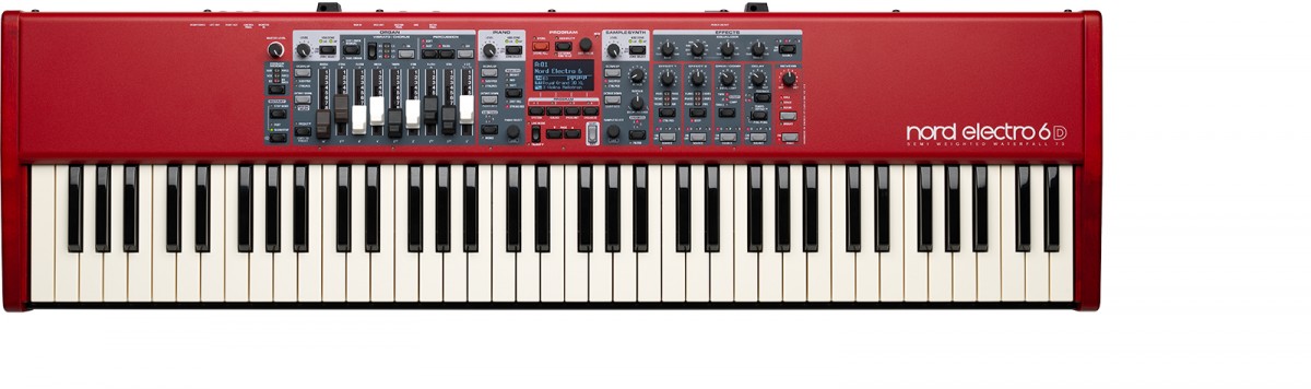 Nord Electro 6d 73 - Rouge - Stagepiano - Variation 1
