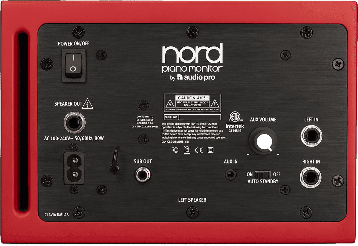Nord Nord Monitor V2 2x80w - La Paire - Aktive studio monitor - Variation 2