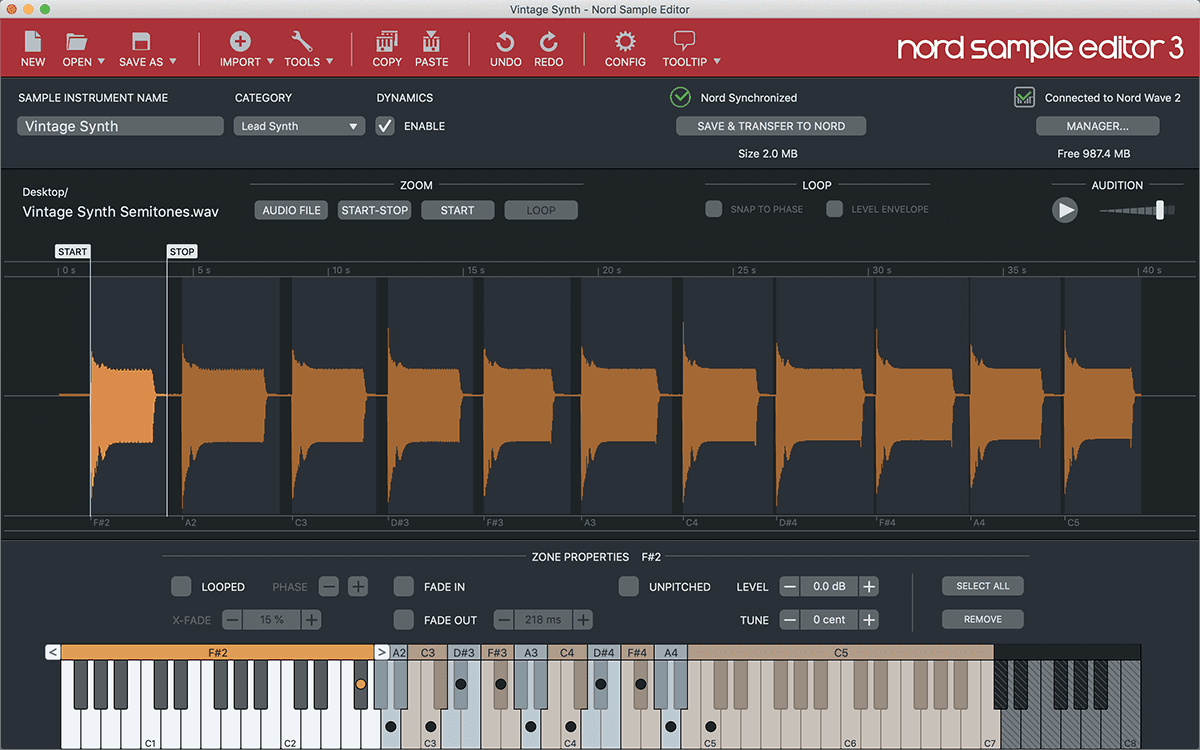 Nord Nordwave2 - Synthesizer - Variation 6