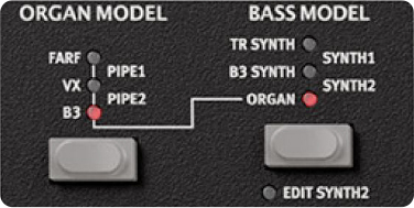 Nord Organ 3 - Kompaktes Orgel - Variation 3