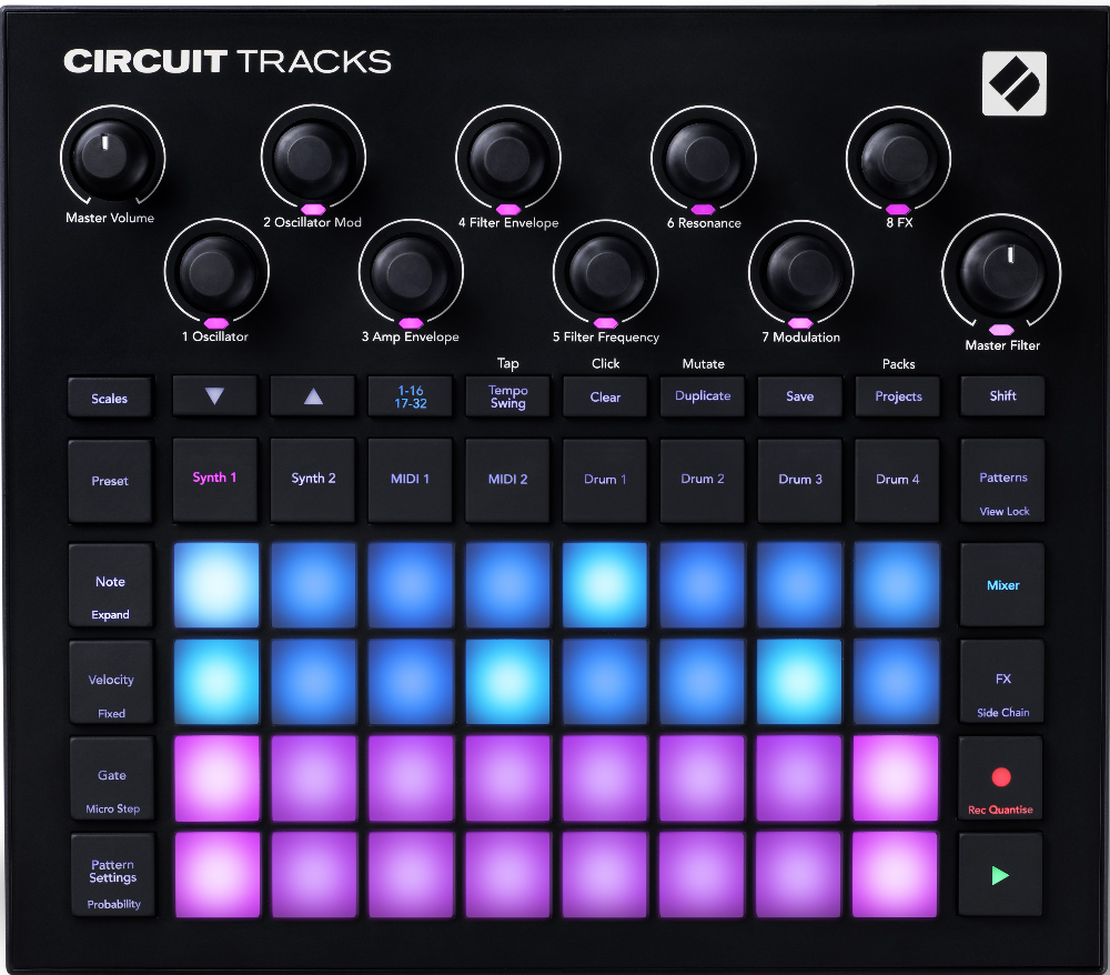 Novation Circuit Tracks - Sampler - Main picture