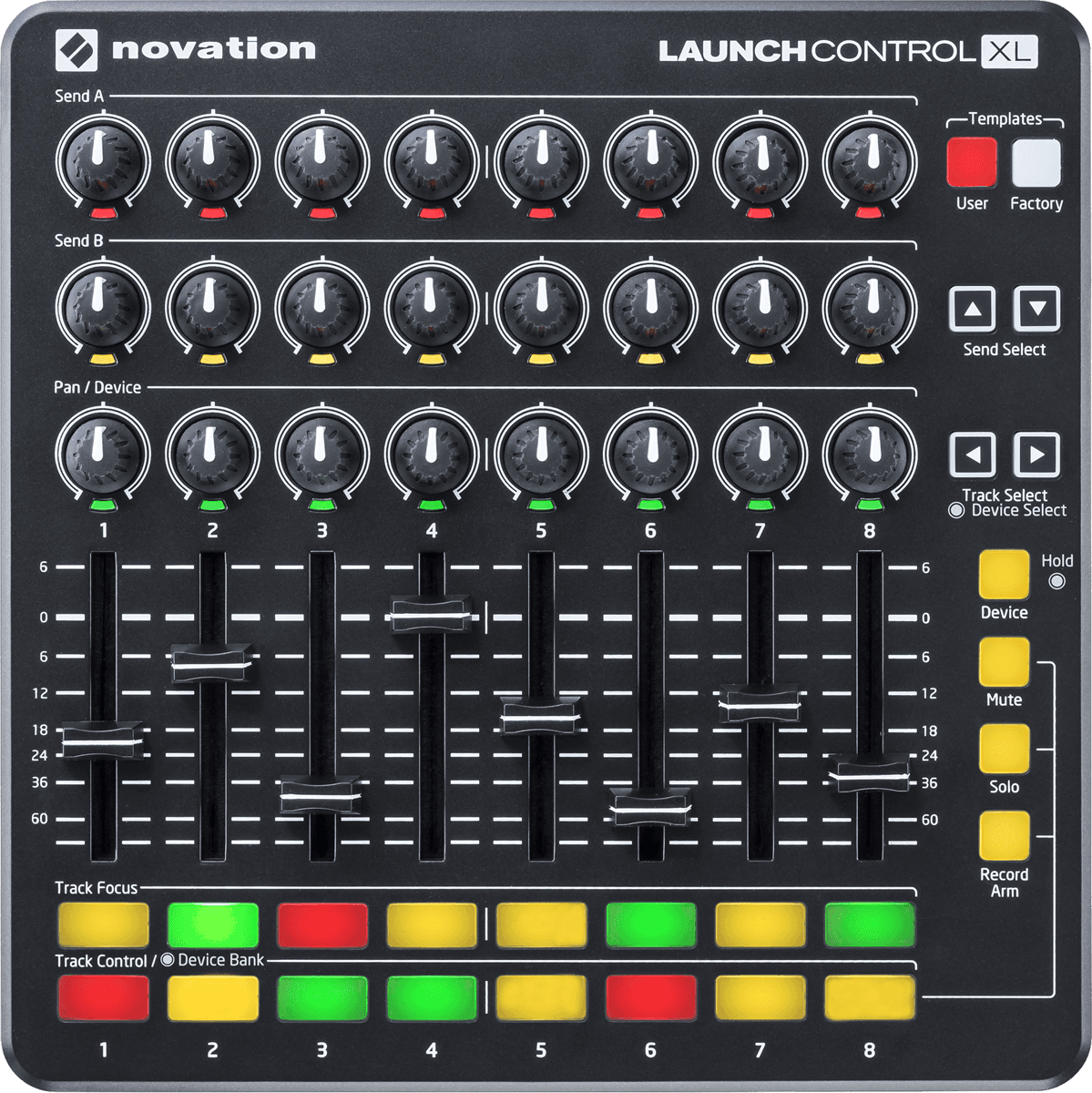 Novation Launch Control Xl Black - Midi Controller - Variation 1