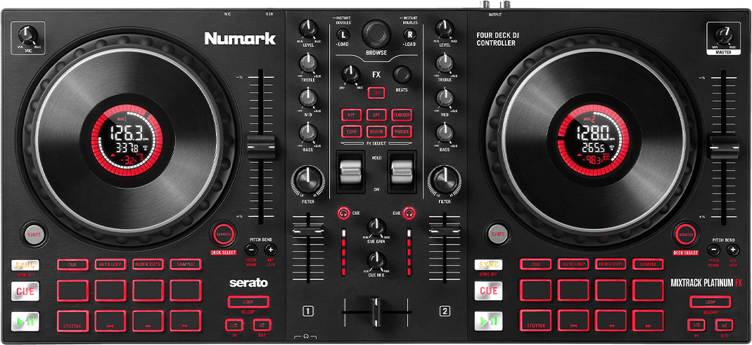 Numark Mixtrack Platinum Fx - USB DJ-Controller - Main picture