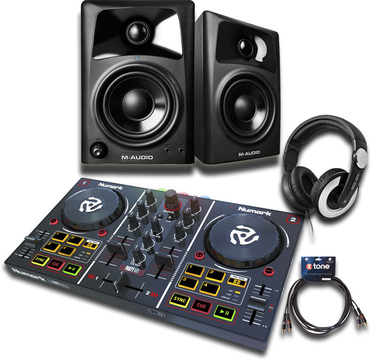 Numark Party Mix + Av32 Studiophile + Hd205 + X-tone Rca - DJ Sets - Main picture