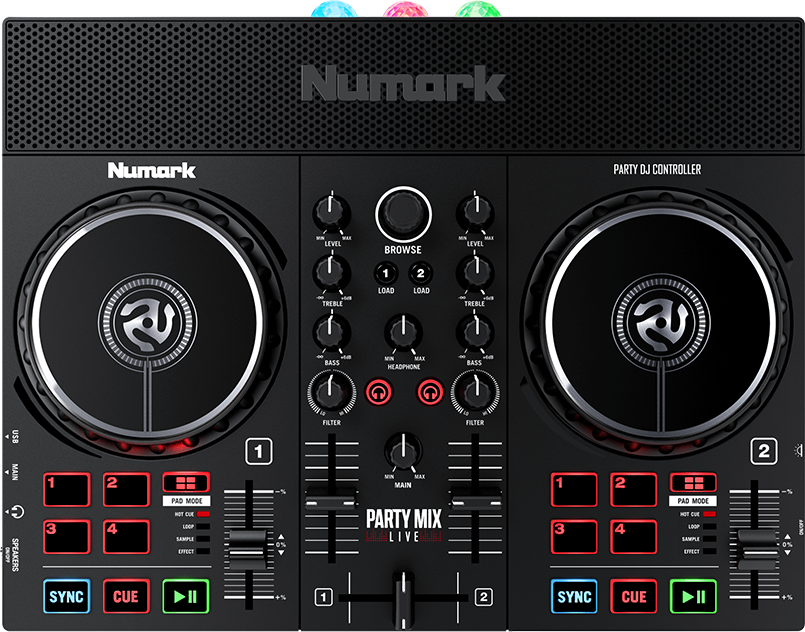 Numark Party Mix Live - USB DJ-Controller - Main picture