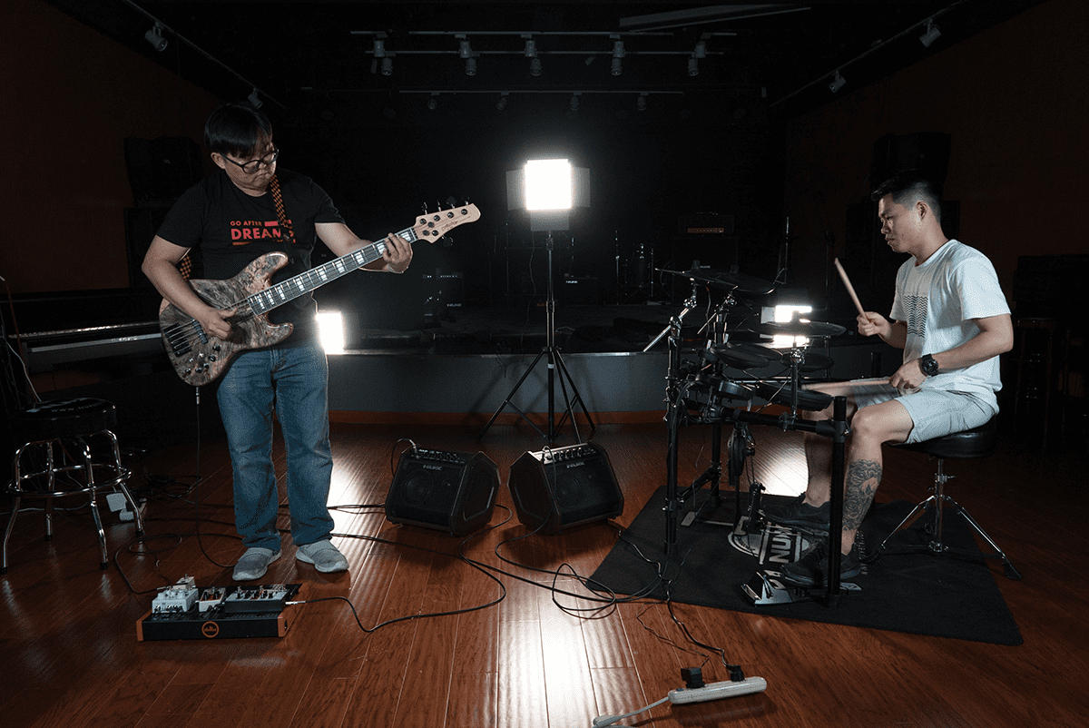 Nux 50w Large Bande - 6,5 - E-Drum Monitor System - Variation 4