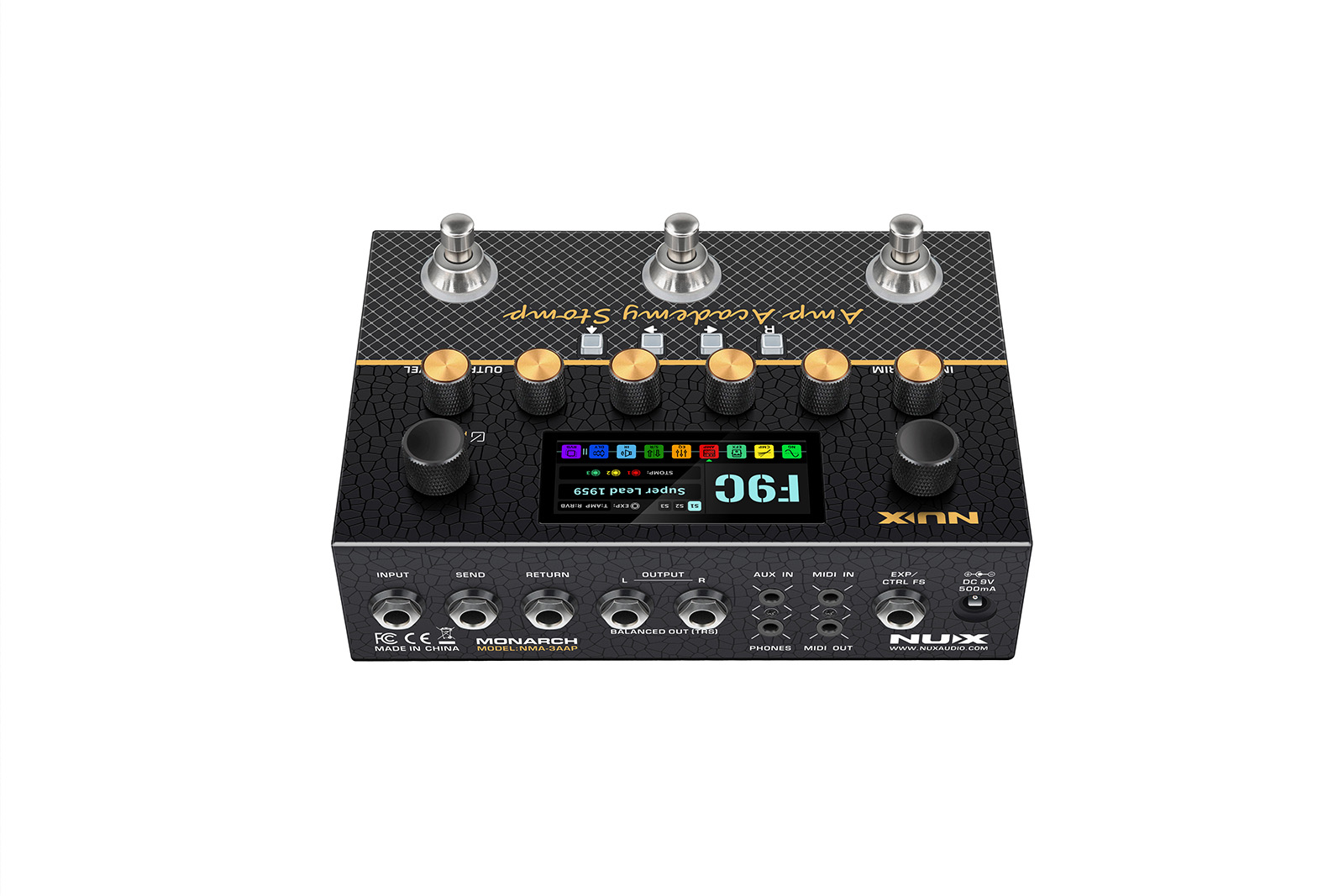 Nux Amp Academy Stomp - Elektrische PreAmp - Variation 2