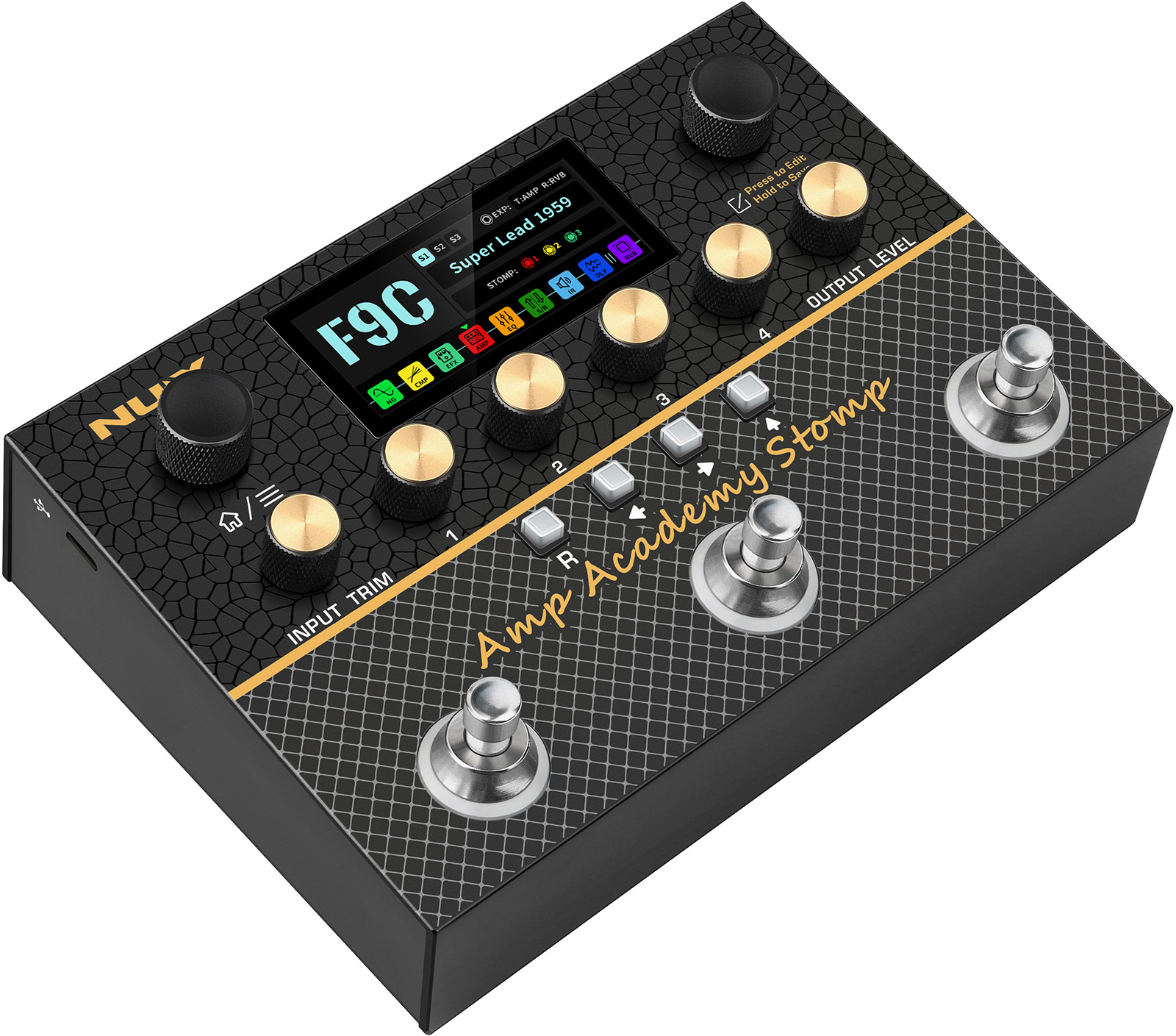 Nux Amp Academy Stomp - Elektrische PreAmp - Variation 3