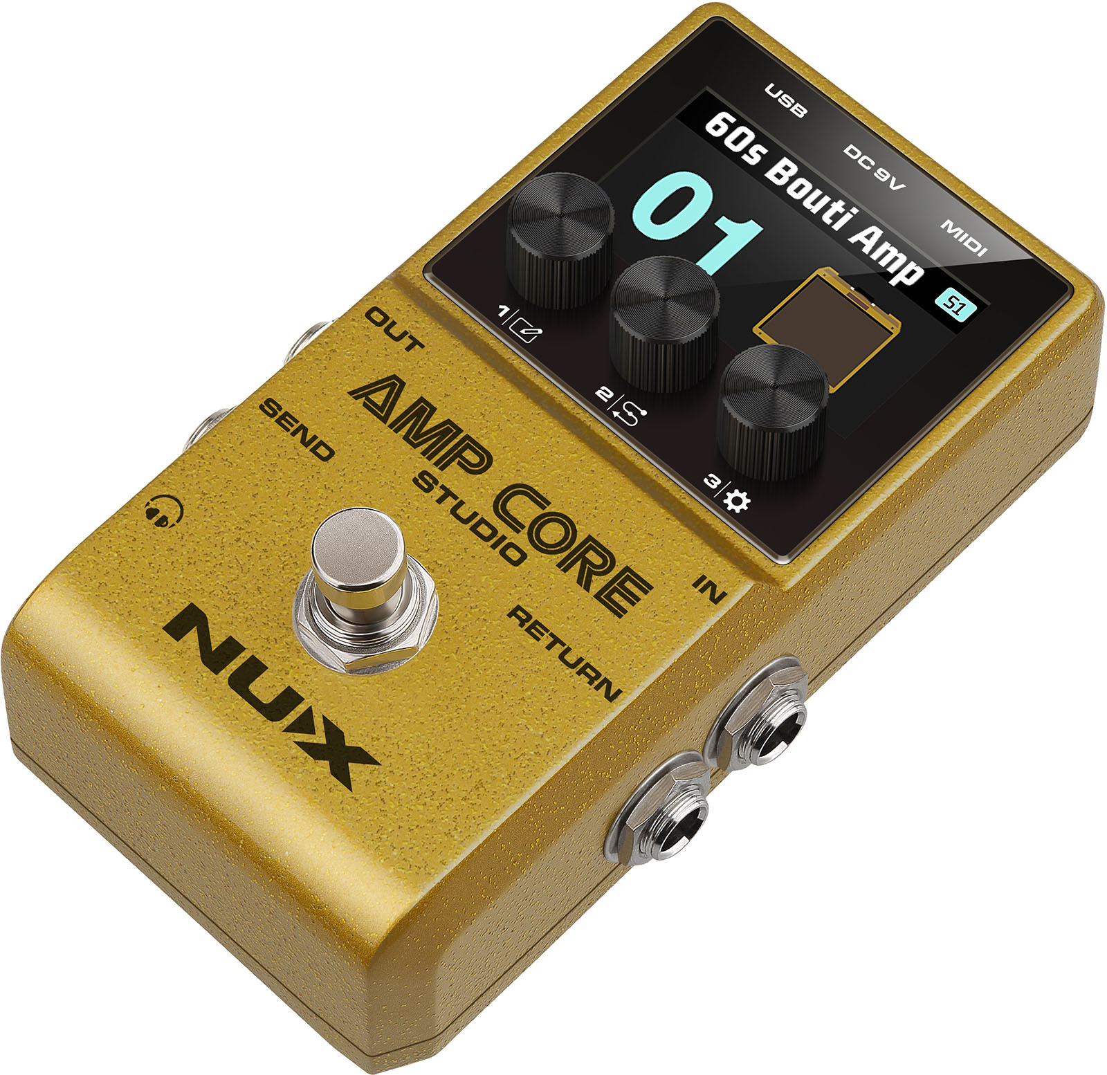 Nux Amp Core Studio - Gitarrenverstärker-Modellierungssimulation - Variation 1