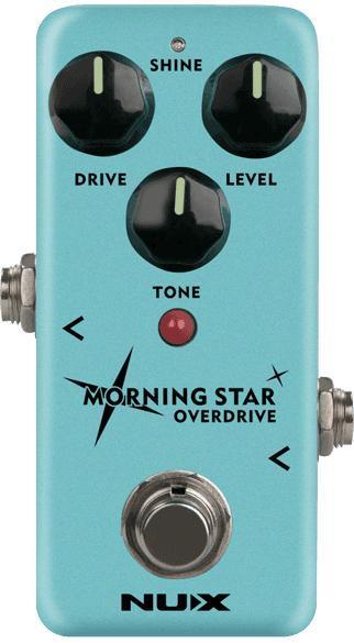 Overdrive/distortion/fuzz effektpedal Nux                            Morning Star-OD Mini