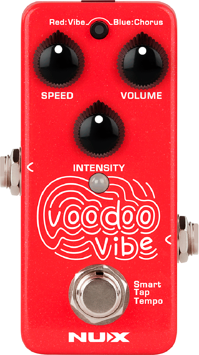 Nux Nch-3 Voodoo Vibe - Modulation/Chorus/Flanger/Phaser & Tremolo Effektpedal - Main picture