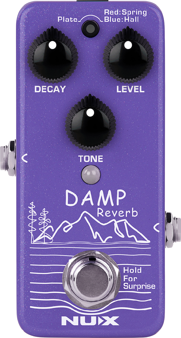 Nux Nrv-3 Damp Reverb - Reverb/Delay/Echo Effektpedal - Main picture