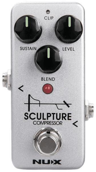 Kompressor/sustain/noise gate effektpedal Nux Sculpture Compressor