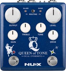Overdrive/distortion/fuzz effektpedal Nux                            Queen Of Tone